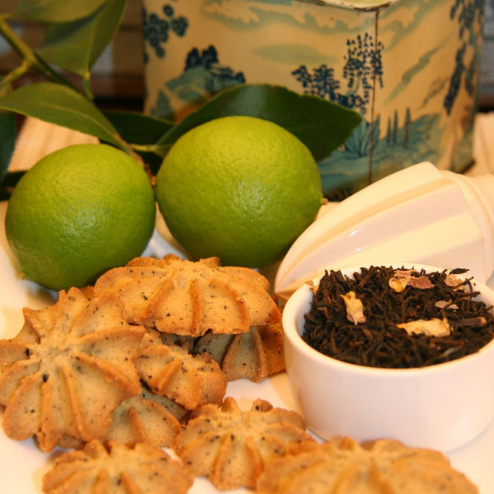 Lime & Lady Grey Tea Biscuits